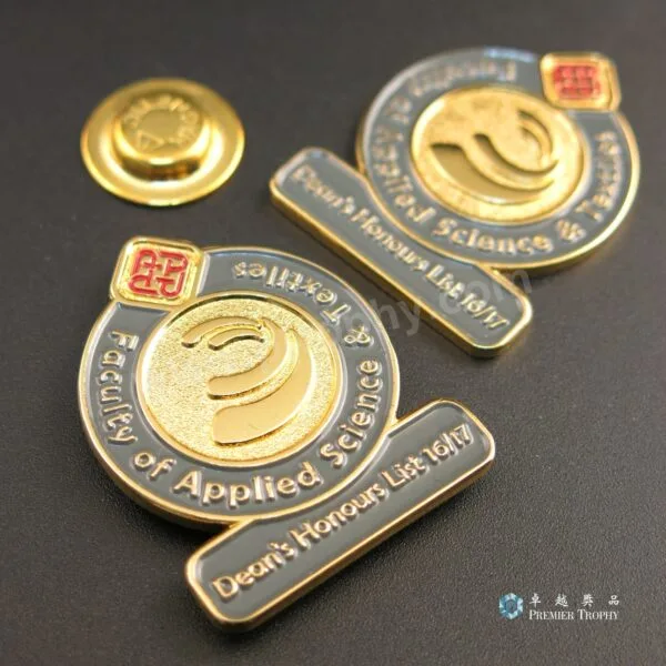 QB002 蝕刻襟章,襟章訂造