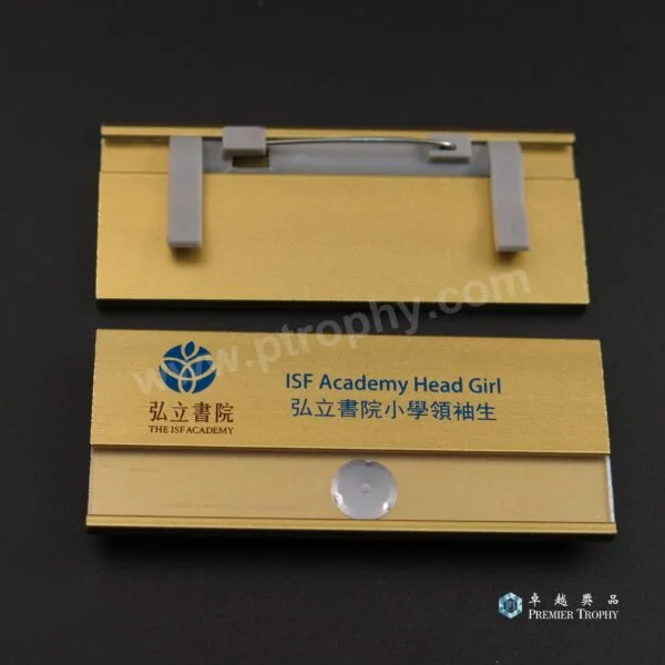 QB713 插紙式人名牌，人名牌訂造