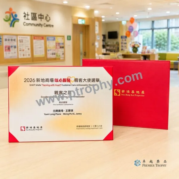 WP417 證書及證書套,證書及證書套訂造