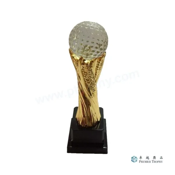 金屬雕像獎盃 A01高爾夫球_31CM