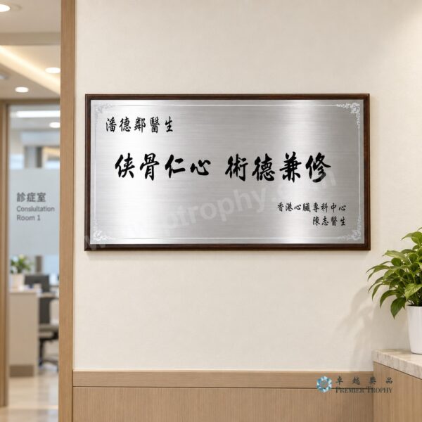 CT107 醫務所牌匾安裝