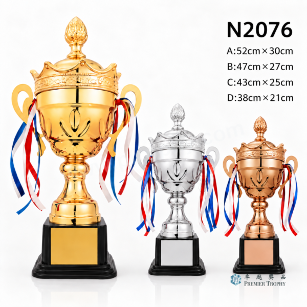 N2076 金屬獎盃 - 卓越獎品
