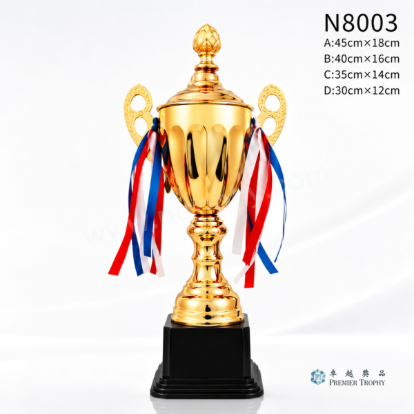 N8003 金屬獎盃 - 卓越獎品