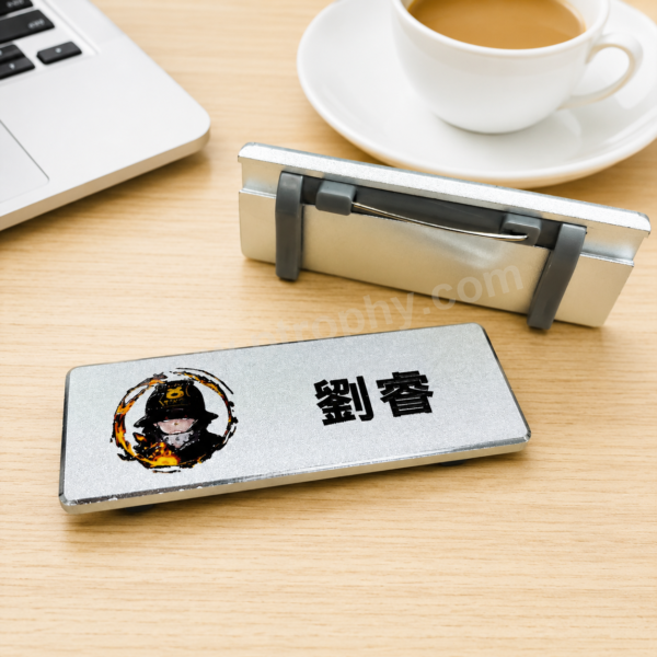 QB714 閃粉人名牌,人名牌訂造