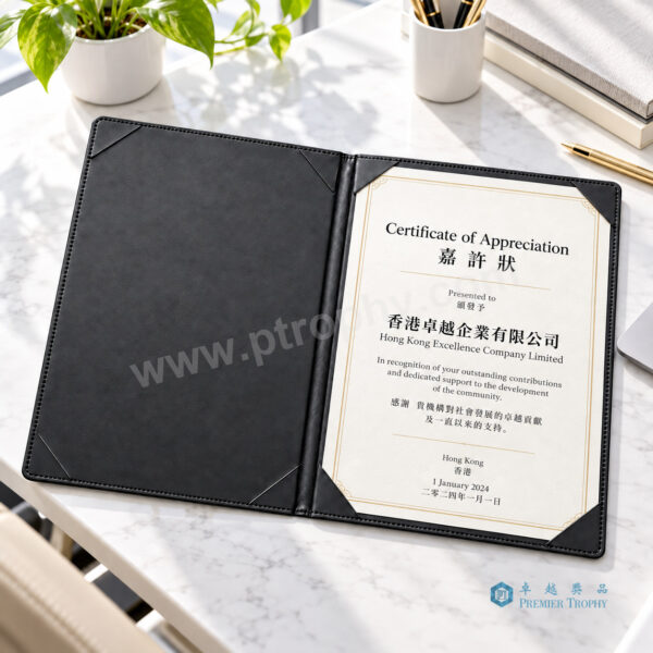 WP418 證書及證書套