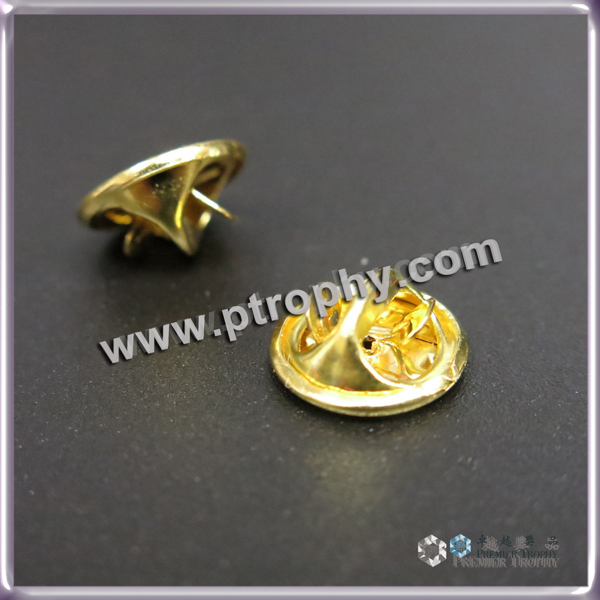 金色金屬蝴蝶扣