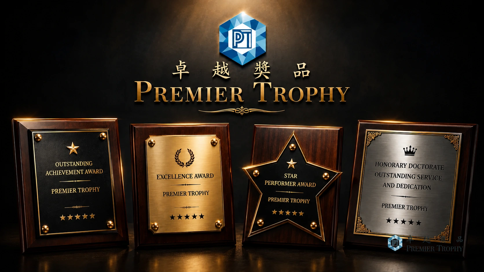 Wooden Shields & Awards